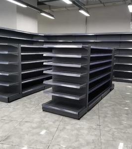 Estanterías de Góndola Modernas de Doble Cara para Supermercado, Resistentes, Metálicas, con Perforaciones, Ajustables y de Fácil Montaje - Product Image 5