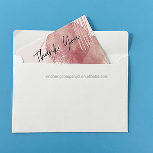 Biglietto di ringraziamento di lusso in carta patinata liscia 10x15cm, personalizzabile con logo e <span class=keywords><strong>nome</strong></span> del brand, MOQ 100 pezzi - Product Image 3