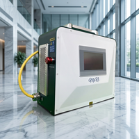 Soudeuse laser portable QCW en forme de mallette, équipement de soudage à impulsions compact pour la production de lettres et enseignes publicitaires extérieures