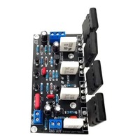 Carte d'amplificateur mono 200W - Paire de transistors authentiques 2SC5200 & 2SA1943, entrée 10-45V, interface RCA A559