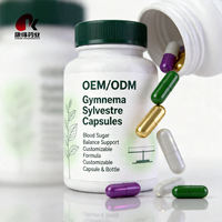Capsules d'extrait de Gymnema Sylvestre 25% Acides Gymnémiques Supplément Nutritionnel Botanique Certifié GMP Vente en Gros OEM