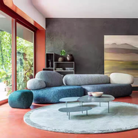 Juego de Muebles para Interiores, Mesa de Centro, Muebles de Madera para Salón, Sofá Cama con Estructura de Madera para Habitación de Hotel, Sofá Desmontable para Sala de Estar