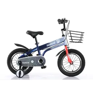 工厂自行车库存准备发货12 16 20英寸独特设计儿童自行车加厚框架儿童自行车骑行