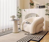 Fauteuil d'appoint moderne et créatif en velours avec base métallique pour la maison, le bureau, l'appartement, le salon, la salle à manger, le bar, la salle de bain, l'entrepôt, l'école