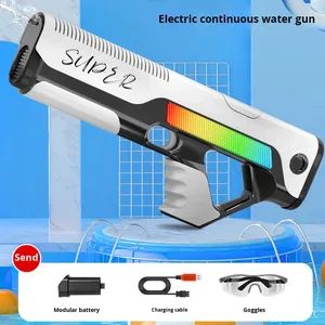 Nuova Pistola Giocattolo Elettrica Transfrontaliera ad Alta Capacità e Pressione, in Plastica, per Giovani 7-14 Anni, Completamente Automatica con Sparo Continuo - Product Image 6