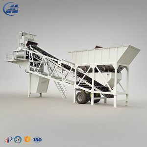 <span class=keywords><strong>Planta</strong></span> de Hormigón Premezclado Móvil Shanghe de 50m3/h, Modelo JS3000, Controlada por PLC, Automática, Eléctrica - Product Image 2