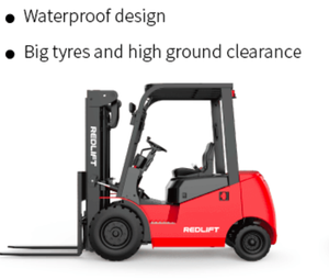 Carretilla elevadora eléctrica <span class=keywords><strong>de</strong></span> cuatro ruedas para camiones Countbalance <span class=keywords><strong>de</strong></span> batería <span class=keywords><strong>de</strong></span> litio con capacidad <span class=keywords><strong>de</strong></span> 2,5 toneladas, - Product Image 3