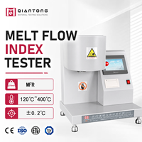Testeur de taux de fusion par méthode de masse (MFR) pour plastiques ISO 1133-1, automatique avec impression des résultats
