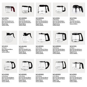 Repuestos para <span class=keywords><strong>Cafetera</strong></span> <span class=keywords><strong>Oster</strong></span>, Jarra de Vidrio Borosilicato de 10 Tazas, Repuesto Transparente de Estilo Clásico - Product Image 6