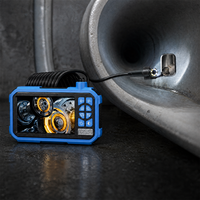 Endoscope industriel avec écran IPS de 4,3 pouces, 1080P HD, charge Type-C, étanche IP67, câble rigide fixe