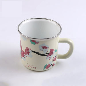 Vente en gros de Offre Spéciale tasses en émail de sublimation tasse en émail impression personnalisée gobelet camping randonnée tasses - Product Image 2