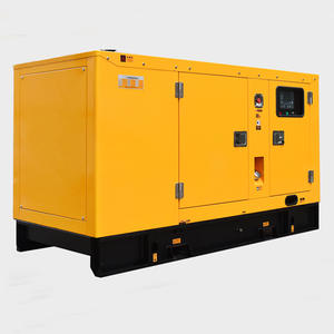 Groupe électrogène diesel silencieux jaune 30 KW-1000 kW, étanche à la pluie et à l'eau, faible bruit, monophasé - Product Image 2