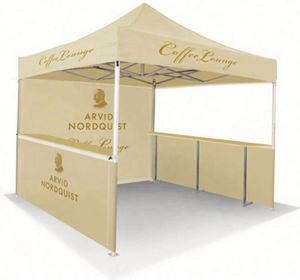 Carpa de Tela Oxford Impermeable de 10x10 Pies, 420D 600D, para Bodas en Interiores y Ferias Comerciales al Aire Libre, Venta al Por Mayor de Fábrica - Product Image 1
