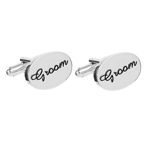 Cómo <span class=keywords><strong>comprar</strong></span> gemelos de novia y novio personalizados para uso en bodas para hombres - Product Image 4