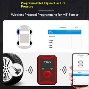Outil de programmation TPMS <span class=keywords><strong>sans</strong></span> <span class=keywords><strong>fil</strong></span> Bluetooth pour véhicules 315/433 MHz, compatible avec 98 % des véhicules, remplacement OEM, capteur universel - Product Image 5