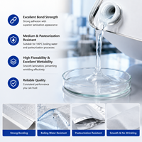 Adhésif de laminage PU LA-3962 pour emballages flexibles, fabricant de films en aluminium pour la lamination