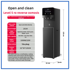 Distributeur d'eau chaude et froide à osmose inverse pour usage commercial et domestique, avec 3 robinets, pour hôtels - Product Image 4
