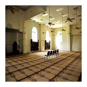 Gran oferta, nuevo diseño, hecho en China, patrones de lana, alfombra para sala de oración de mezquita Masjid rezando - Product Image 4