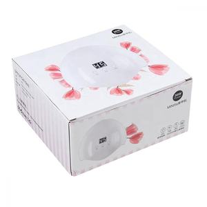 Mini <span class=keywords><strong>Flash</strong></span> Cure Nail LED Lamp Cajas de embalaje Caja de regalo de cartón rígido blanco de lujo con inserto de EVA blanco - Product Image 4