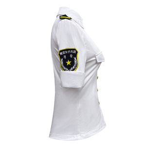 Conjunto de Uniforme de Policía Femenina, Top Elástico, Falda, Gorra, Disfraz de Juego de Roles, Disfraz de Mujer - Product Image 3