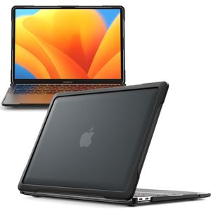 Funda para portátil a prueba de golpes para <span class=keywords><strong>MacBook</strong></span> <span class=keywords><strong>Air</strong></span> <span class=keywords><strong>13</strong></span> 2018 2020 A2337 A1932 A2179 <span class=keywords><strong>Pro</strong></span> <span class=keywords><strong>13</strong></span> 2020 <span class=keywords><strong>2022</strong></span> A2338 A2251 A2289 - Product Image 4