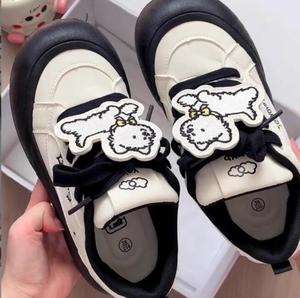 Nuevo Diseño de Zapatos Casuales <span class=keywords><strong>para</strong></span> <span class=keywords><strong>Mujer</strong></span>, Zapatos Planos Transpirables, Zapatillas Antideslizantes de Cuero Suave, Zapatos Bonitos <span class=keywords><strong>para</strong></span> Caminar - Product Image 4