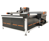 Máquina cortadora de cuchilla oscilante CNC económica, cortadora de Plotter, maquinaria de producción de cuero genuino