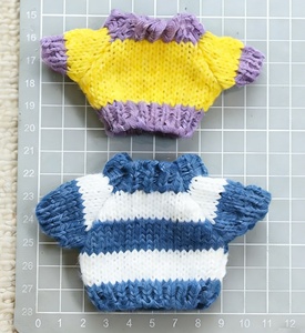 Vêtements de poupée DIY <span class=keywords><strong>Pull</strong></span> coloré pour poupées 10cm 17cm 6.7 pouces - Product Image 5