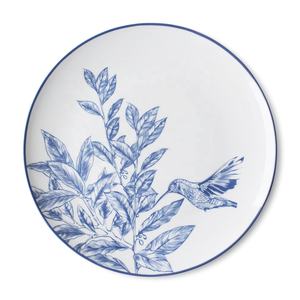 Assiette de service chinoise pour mariage, style porcelaine bleu et blanc, vaisselle, assiette à dîner chinoise, vente chaude - Product Image 5