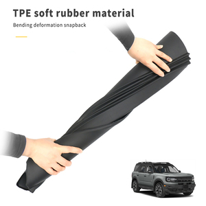 Protector de Asiento Trasero para <span class=keywords><strong>Ford</strong></span> <span class=keywords><strong>Bronco</strong></span> 2021 2022, 4 Piezas, Accesorios para 4 Puertas, Protector de Asiento Trasero de Segunda Fila, Alfombrilla Protectora para Asiento de Perro - Product Image 6