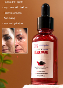 Esencia Black Snail Plus con filtrado de secreción de caracol negro, suero hidratante y reparador, hidrata, aclara las <span class=keywords><strong>manchas</strong></span> oscuras, OEM/ODM - Product Image 4
