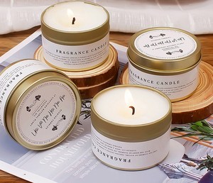 Bougies en boîte miniatures personnalisées AOYIN – Couleurs et étiquettes imprimées sur mesure – Vente en gros de bougies chauffe-plat – Direct usine - Product Image 6
