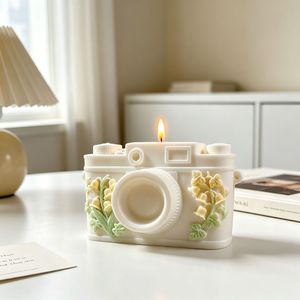 Stampo in <span class=keywords><strong>Silicone</strong></span> 3D a Forma di Campanula per Candele, Ornamenti in Gesso Aromaterapici Fai-da-Te, Gioielli Ecologici Resistenti al Forno - Product Image 2