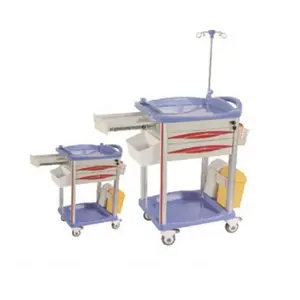 Chariot en plastique multifonctionnel de chariot à la livraison d'hôpital de la meilleure vente pour la livraison de médecine