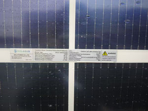 แผงเซลล์แสงอาทิตย์แบบโมโนสองหน้าสำหรับ<span class=keywords><strong>ฟาร์ม</strong></span>พลังงานแสงอาทิตย์เกรด690W 700W 710W 720W - Product Image 6