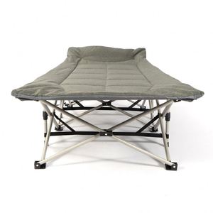 Lit de camping pliable QM, lit de camping extérieur, lit pliant léger et portable, équipement de randonnée et de voyage pour une personne - Product Image 3