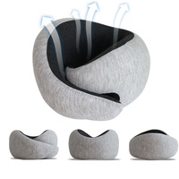 Großhandel maßge schneiderte zervikale ortho pä dische Memory Foam u Form Flughafen Nackens tütz kissen zur Linderung von Nackens ch merzen