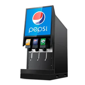 Ticari hızlı buzdolabında meşrubat gazlı Cola Soda içecek dağıtıcı otomat