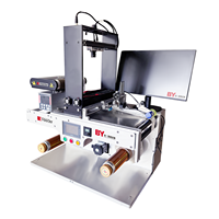 Machine de rembobinage de film haute vitesse avec système d'inspection visuelle par balayage linéaire