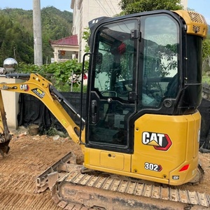 Good Condition Second <b>Hand</b> Excavator CAT 302 Used Caterpillar Mini Excavator Ton Hydraulic Digger Cat302 for Sale - Product Image 1