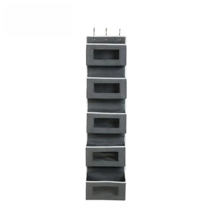 Sac de rangement suspendu à 5 couches pour porte, organisateur de placard pour la maison et la chambre - Product Image 2