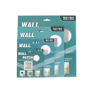 Drywall Fiberglass Repair Wall Patch With Aluminum Metal Board 2x2 4x4 6x6 8x8inch For Home Use