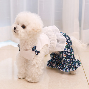 Nuovi Vestiti per Cani, Gonna Sottile e Traspirante per Primavera ed Estate, Gonna a Quattro Zampe per Cani, Abbigliamento per Animali Domestici all'Ingrosso - Product Image 1