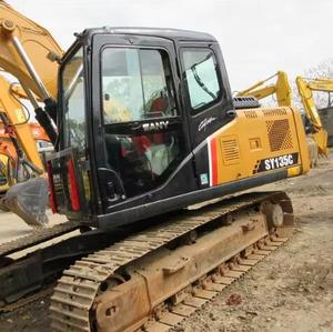 Excavatrice hydraulique sur chenilles Sany SY135C en excellent état utilisée modèle 2022 13.5 tonnes 0.7CBM engrenage moteur à godet - Product Image 2