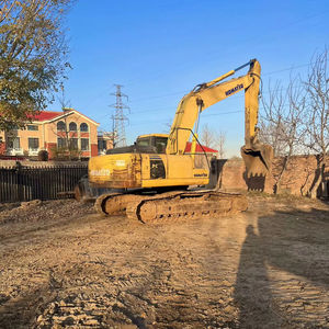 Prix le plus bas d'origine japonaise, excavatrice sur chenilles hydraulique d'occasion de 22 tonnes, Komatsu Pc220-7, Pc220-8, Pc220, excavatrice sur chenilles d'occasion à vendre - Product Image 1