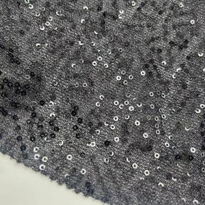 120gsm Malla Lentejuelas Bordado Tela Precio de fábrica Barato para el vestido de lentejuelas y chaqueta de lentejuelas - Product Image 6