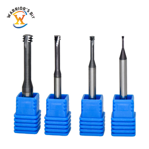 Outil de filetage à 3 dents Warrior's Bit avec revêtement AITin, M1.0 M3 M4 M8, fraise à filetage CNC pour fraiseuse à métaux - Product Image 1
