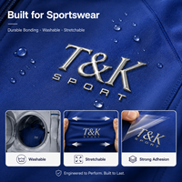 Logo personnalisé en silicone 3D pour transfert thermique, logo en silicone souple pour vêtements et vêtements de sport