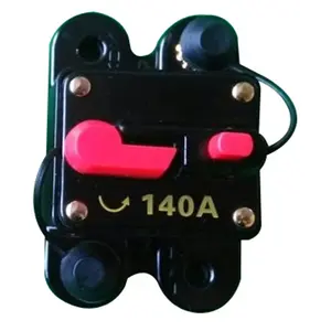 50A 60A 75A 100A 150A 200A 250A 300A 12V 24V 72V DC manual reset auto boat thermal circuit breaker