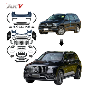 Kit de carrocería para Mercedes GLS X167 2020-2024 actualización a Gls Amg63 kit de carrocería reacondicionado parachoques de coche rejilla acampanada de alta calidad - Product Image 1